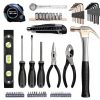 Amazon Basics 65-Piece Home Repair Tool Kit – Alloy Steel Handles-1