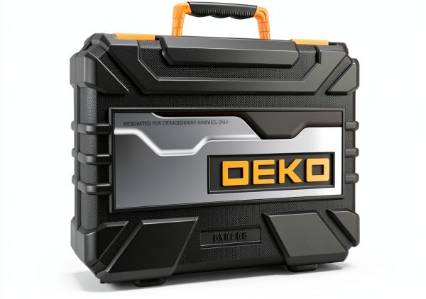 DEKOPRO 158 Piece Tool Set Hand Tool Kit Stainless Steel Yellow Case-4