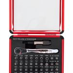 Sunex Mini Ratchet and Bit Set 38-Piece, Metal Double Hex Drive-0