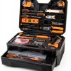 Tool Set 328-Piece by YingQu-International with Orange Drawer Case-5