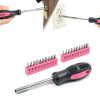 Household Tool Set DNA MOTORING 39-Piece Pink Kit Hex Keys & Bits-4
