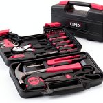 Household Tool Set DNA MOTORING 39-Piece Pink Kit Hex Keys & Bits-0