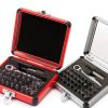 Sunex Mini Ratchet and Bit Set 38-Piece, Metal Double Hex Drive-4