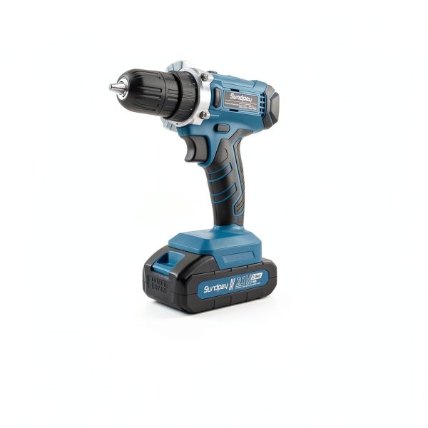 21V Cordless Drill Tool Kit by Sundpey 255-Piece Set with 2 Batteries-4