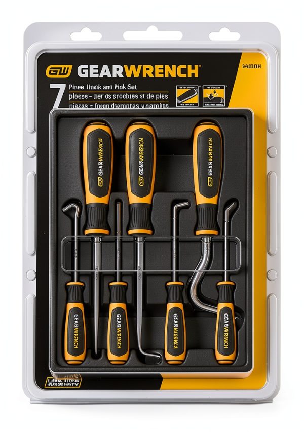 GEARWRENCH Hook & Pick Set 7-Piece Professional Tool Set 84000H-9