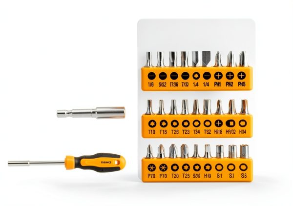 DEKOPRO 50 Piece Hand Tool Kit Yellow Toolbox Chrome Vanadium Steel-3