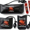 The Original Rhino Strong Commercial Grade Air Wedge Bag Pump Professional Leveling Kit & Alignment Tool Inflatable Shim Bag 3 Piece (Small, Medium, Large). 3 sizes for all of your individual needs.-0