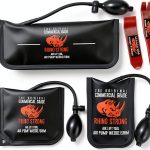 The Original Rhino Strong Commercial Grade Air Wedge Bag Pump Professional Leveling Kit & Alignment Tool Inflatable Shim Bag 3 Piece (Small, Medium, Large). 3 sizes for all of your individual needs.-0