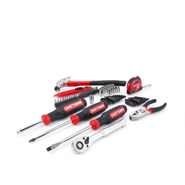 CRAFTSMAN 57-Piece Tool Set with Low‑Profile Ratchet, Polished Steel-2